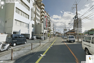 交差点下ル東側・たいよう生命ビル前