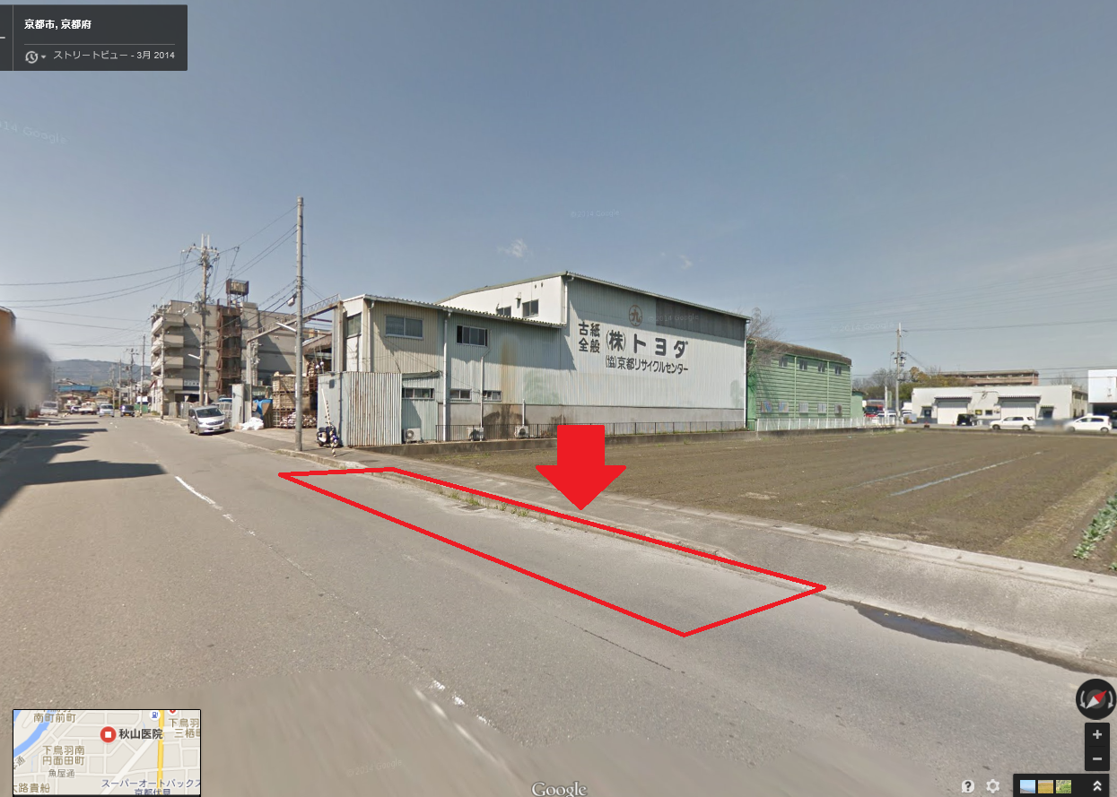 下鳥羽円面田町